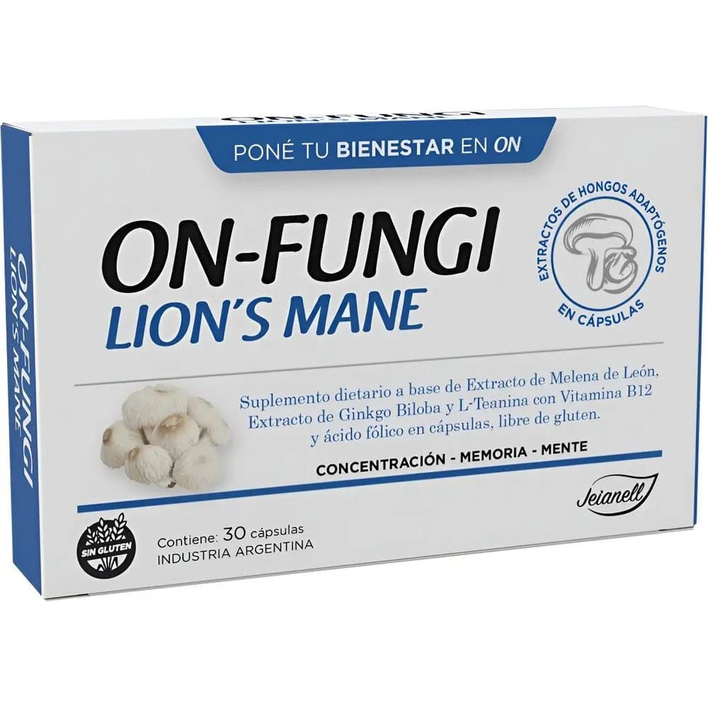 Suplemento Lion's Mane Cápsulas x30