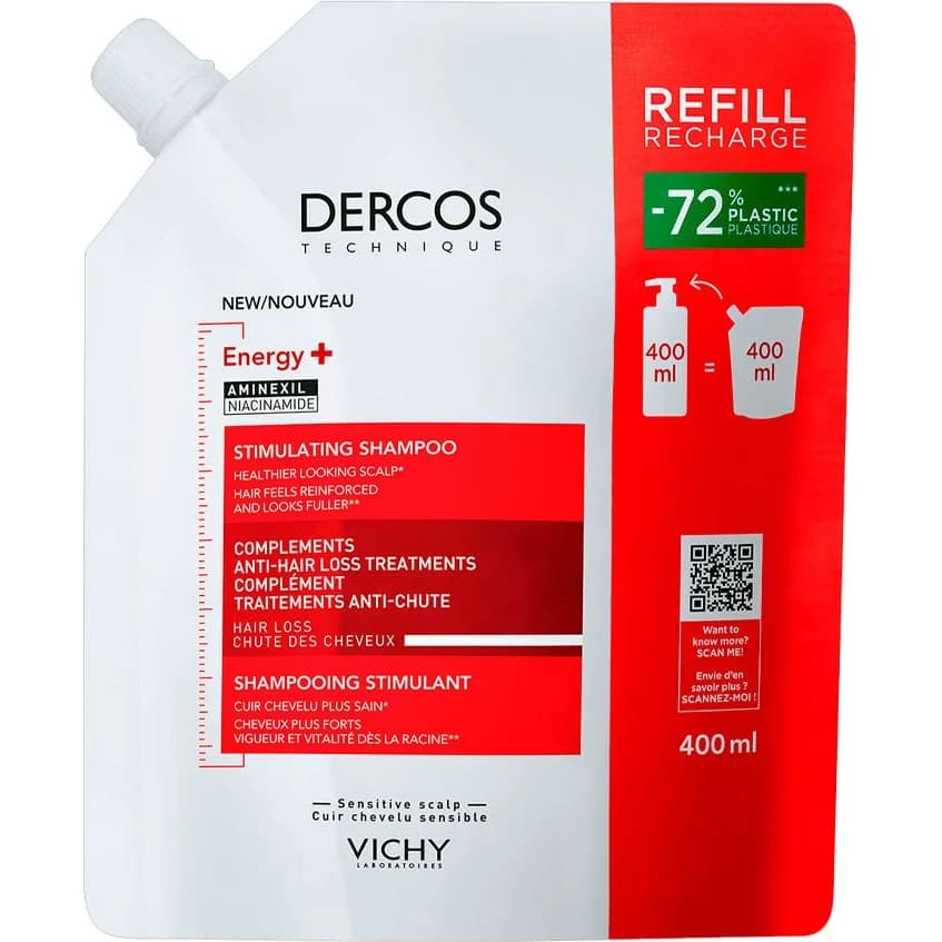 Shampoo Vichy Dercos Energy+ Refill 400 ml