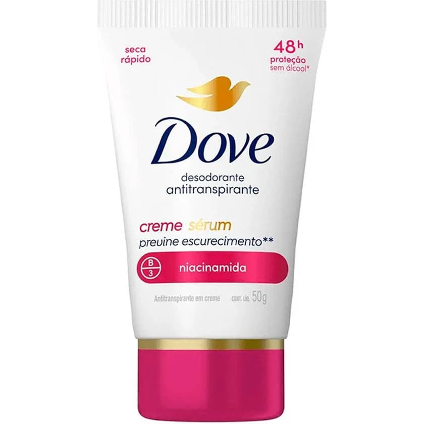Desodorante Antitranspirante Dove Prevención de Oscuridad 50 g