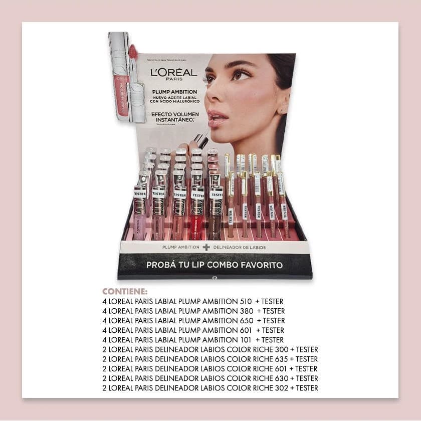 Maquillaje de Ojos Plump + Liners L'Oréal