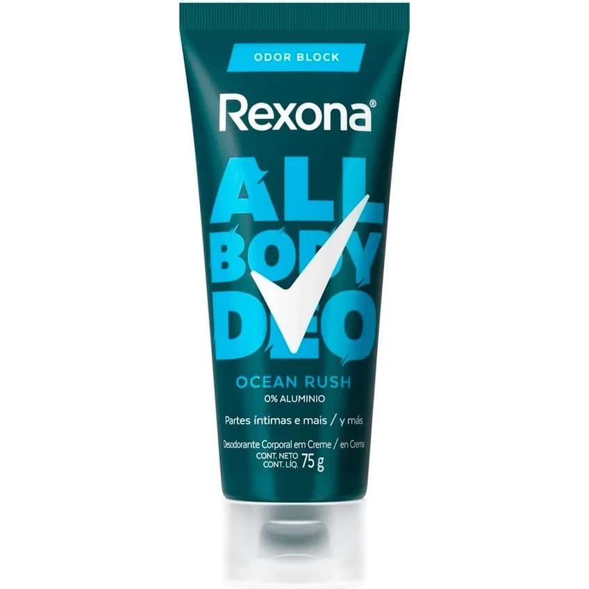 Desodorante en Crema Rexona Men All Body Ocean Rush 75 g