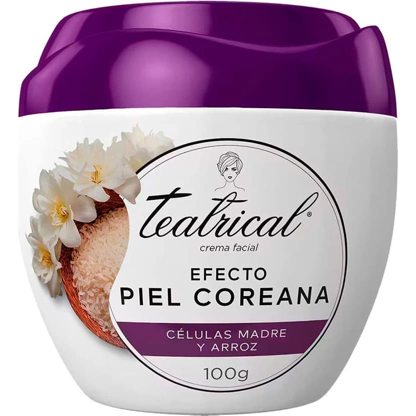 Crema Facial Teatrical para Coreana 100 g