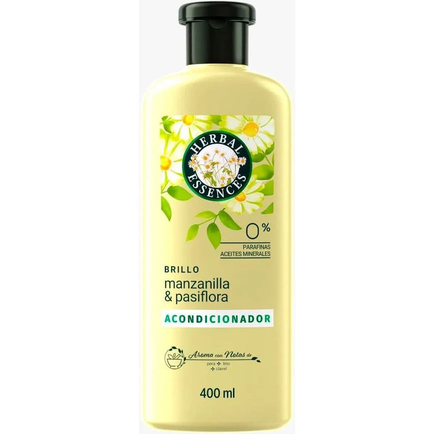 Acondicionador Herbal Essences Brillo Manzanilla 400 ml