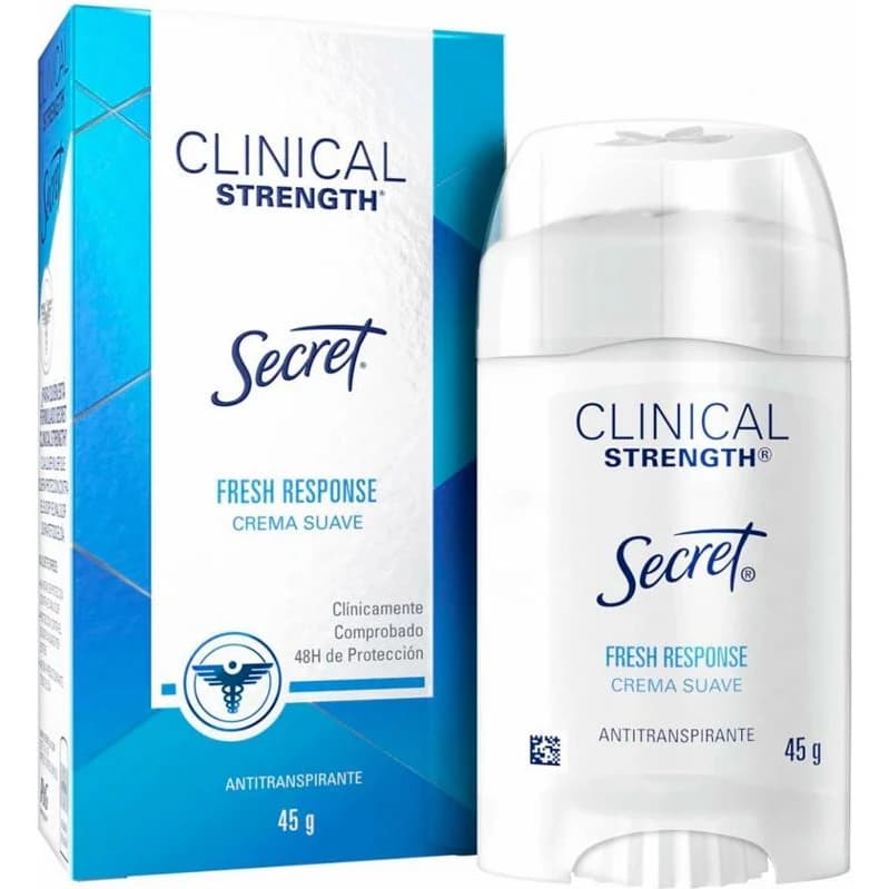 Desodorante en Barra Secret Clinical Fresh Response 45 g