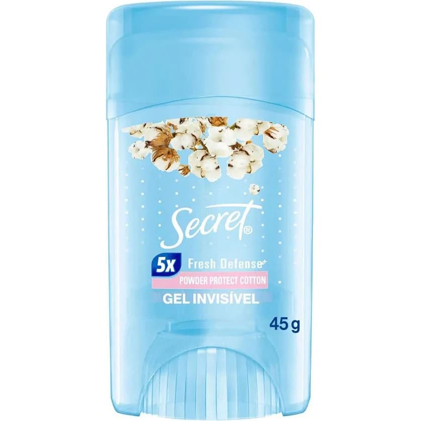 Desodorante Gel Secret Cotton 45 g