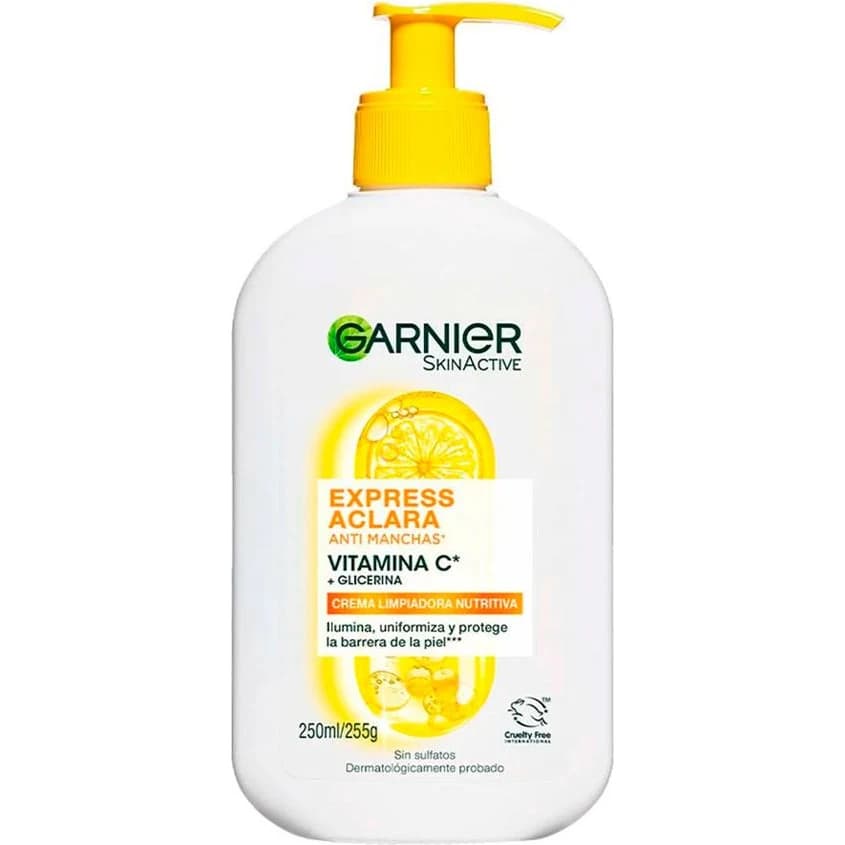 Limpiador Facial Garnier Deep Clean Vitamina C 250 ml