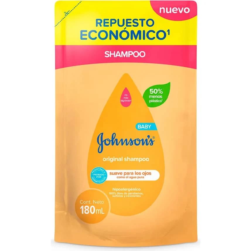 Shampoo Johnson's Baby Original 180 ml