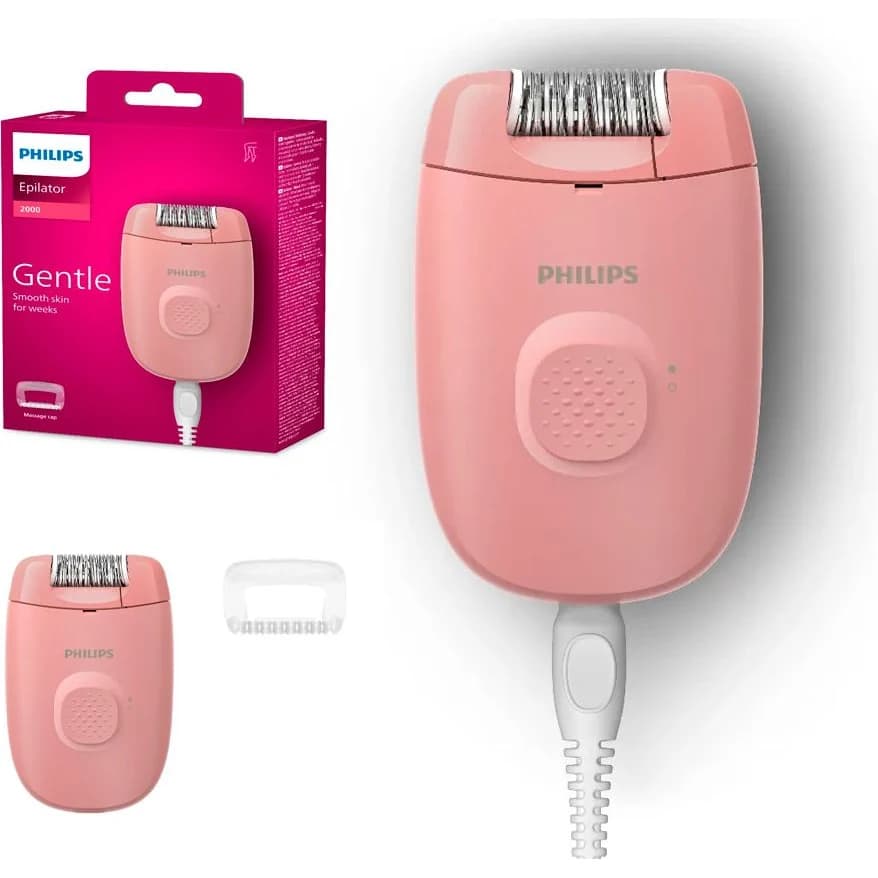 Depiladora Philips SatinEssentials+ Cabezal Mediano
