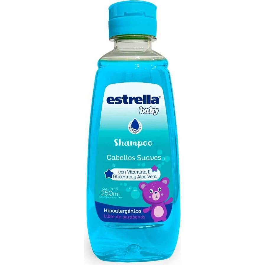 Shampoo Estrella Baby Cabello Suave 250 ml