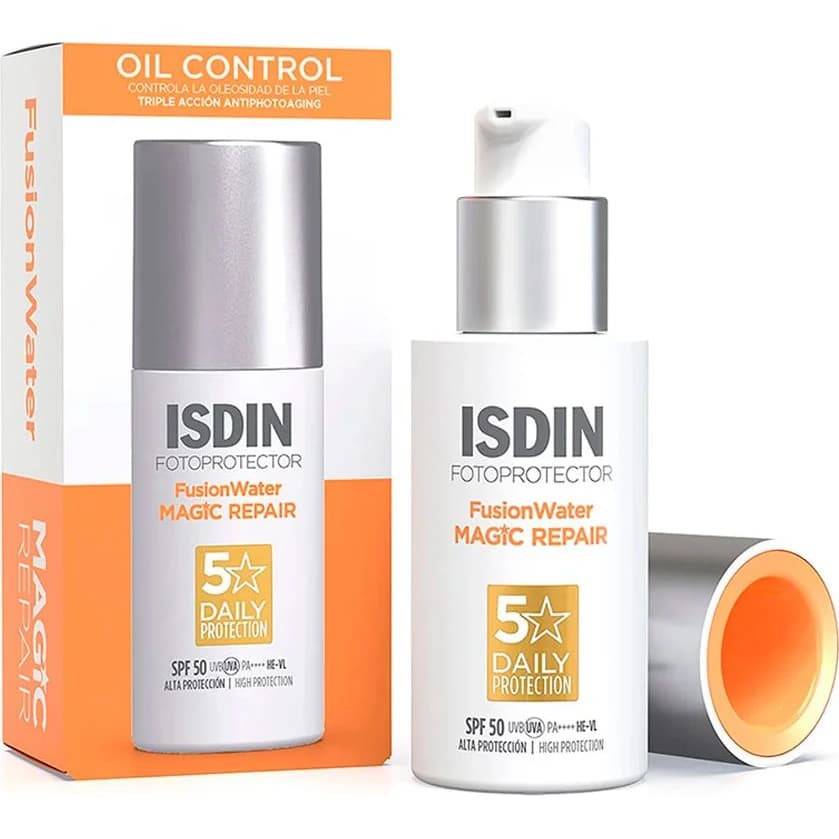 Protector Solar ISDIN Fotoprotector Fusion Water Magic Repair FPS 50 50 ml