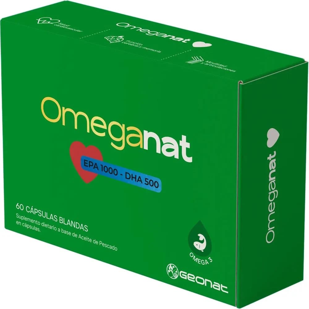 Aceite de Pescado Omega-3 60 Cápsulas