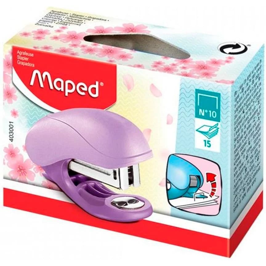 Abrochadora Maped N°10 Pastel