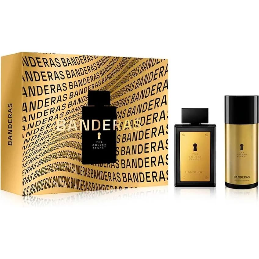 Banderas The Golden Secret EDT 100 ml + Desodorante