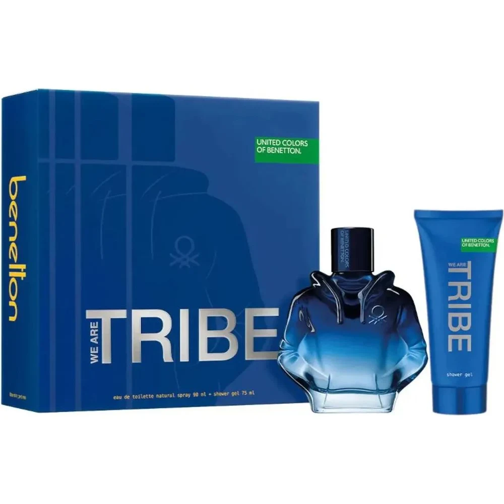 Benetton Tribe EDT 90 ml + Shower Gel 75 ml