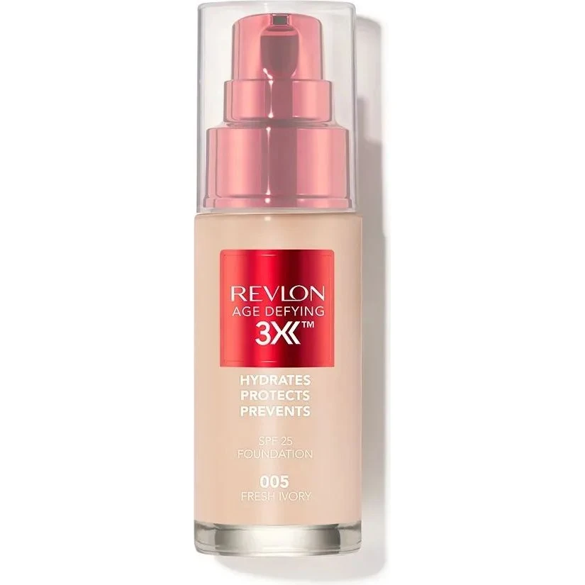 Base de Maquillaje Revlon Age Defying 3 en 1 Fresh Ivory