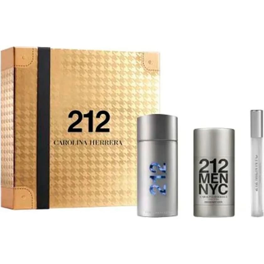 Carolina Herrera 212 Men Eau de Toilette 100 ml + Deo + 10 ml