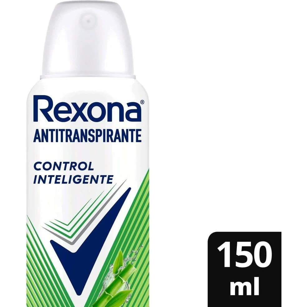Desodorante Antitranspirante Aerosol Rexona Mujer Black & Aqua 150 ml