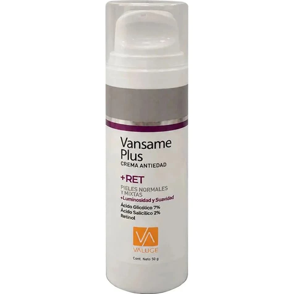 Crema Facial Vansame Plus 50 g