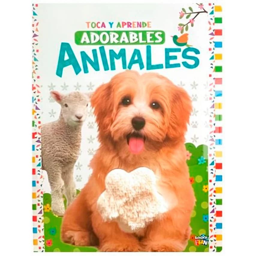 Libro Toca Aprende Animales