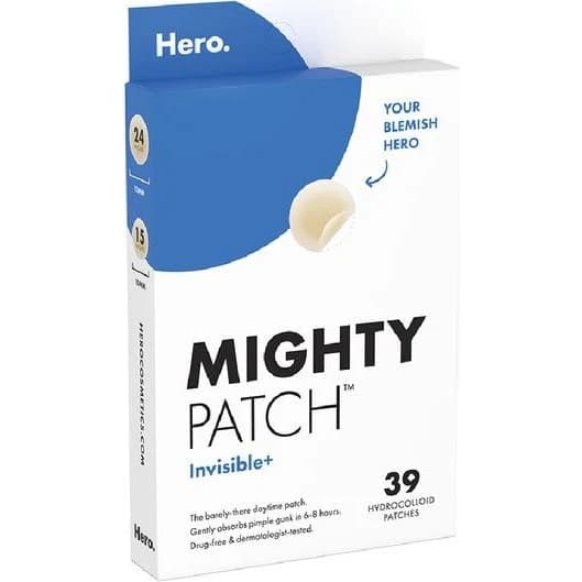 Parches para Granitos Mighty Patch Invisible+ x39 — Hero.Mighty