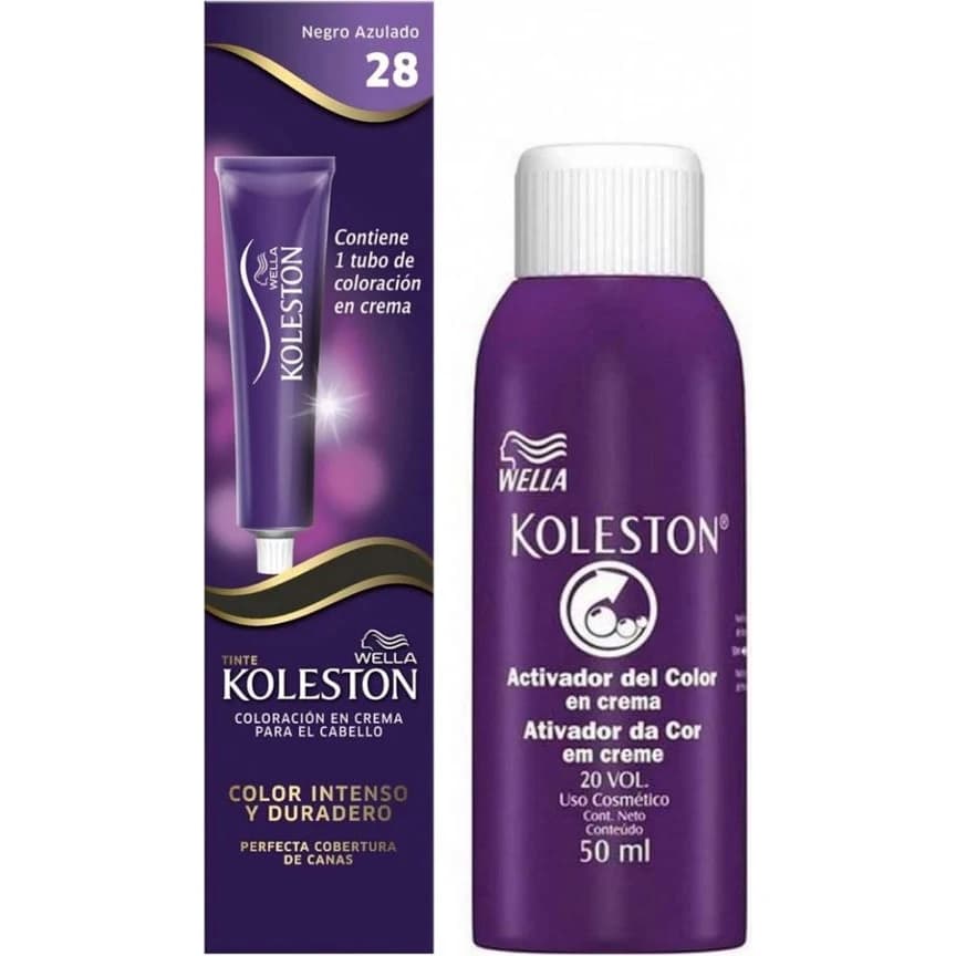 Koleston Tinta Capilar 28 Negro Azul