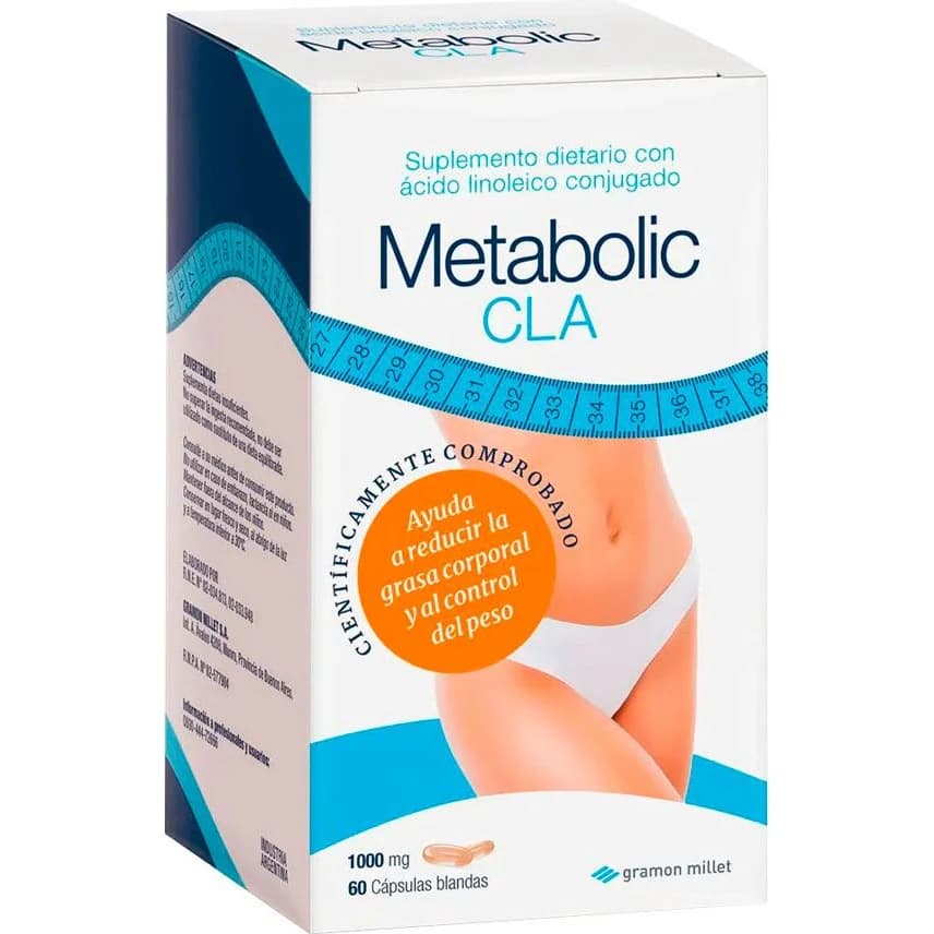 CLA Metabolic Cápsulas Blandas x 60