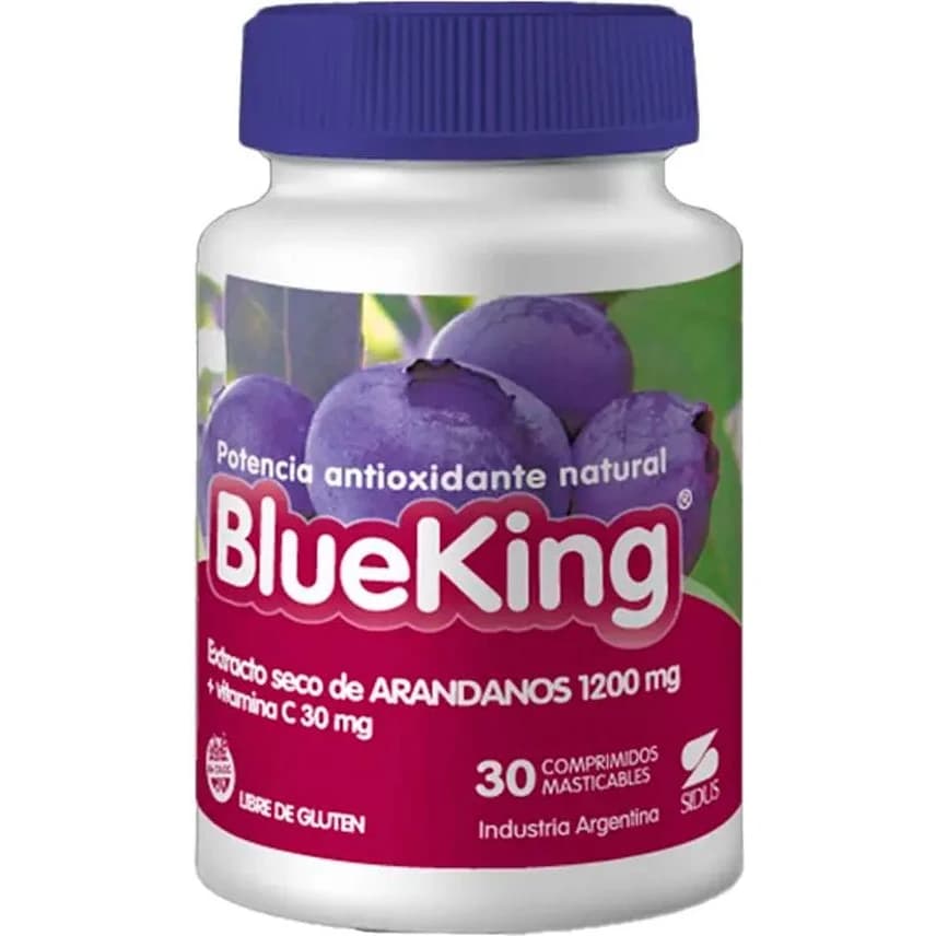 Blueking Comprimidos Masticables Frasco x 30