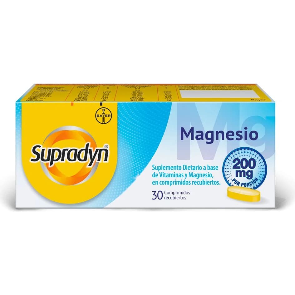 Supradyn Magnesio Comprimidos Recubiertos x 30