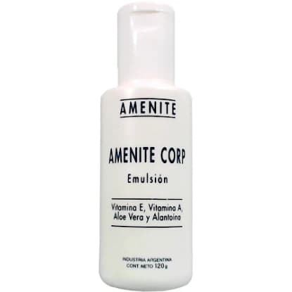 Emulsión Corporal Amenite Vit. A y E Humectación Nutrición 120 g