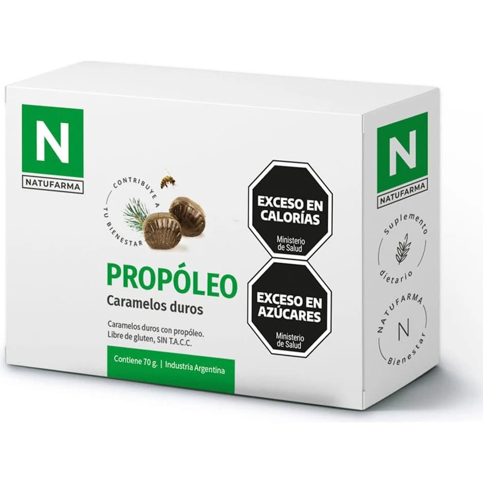 Natufarma Propóleos 10 Caramelos
