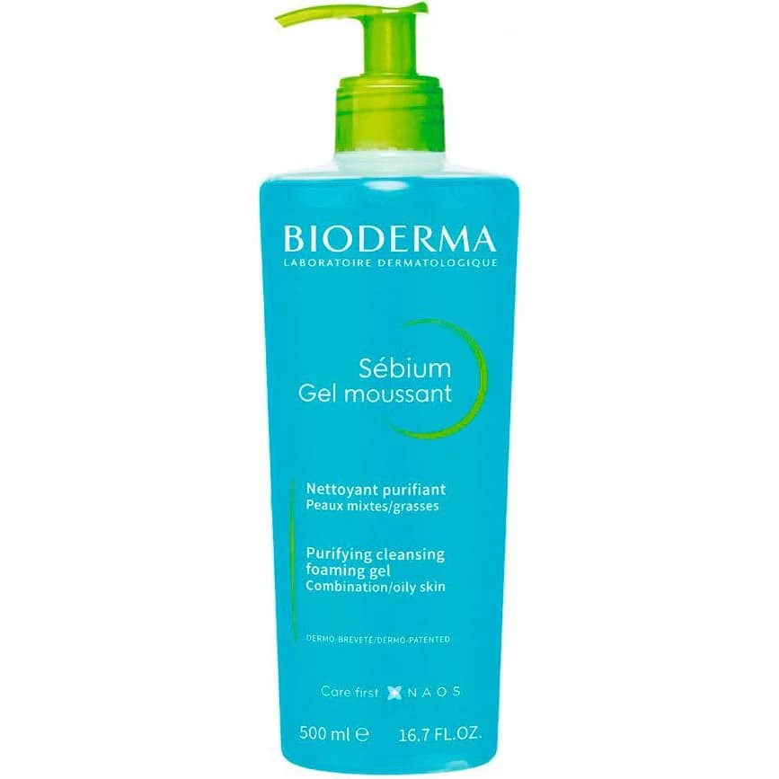 Gel Limpiador Bioderma Sébium Moussant 500 ml