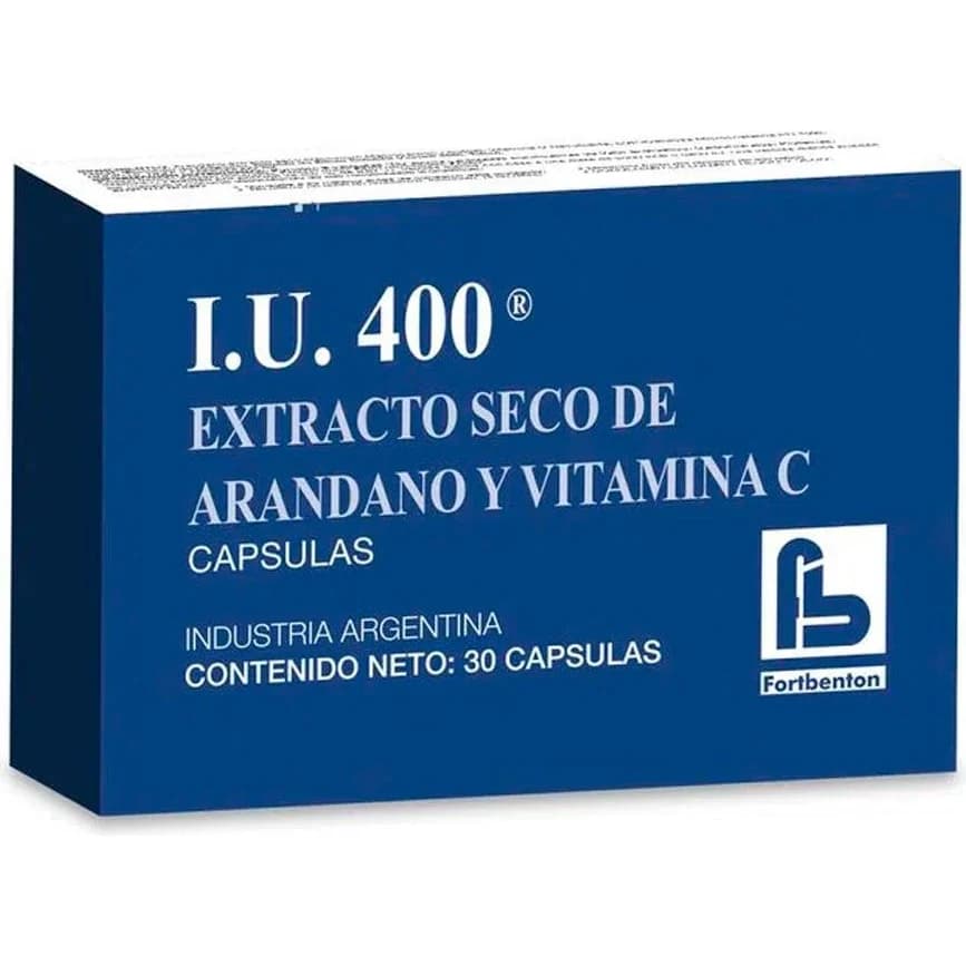 I.U 400 Fortbenton 30 Cápsulas