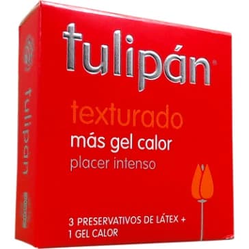 Preservativos Tulipán Texturado x 3
