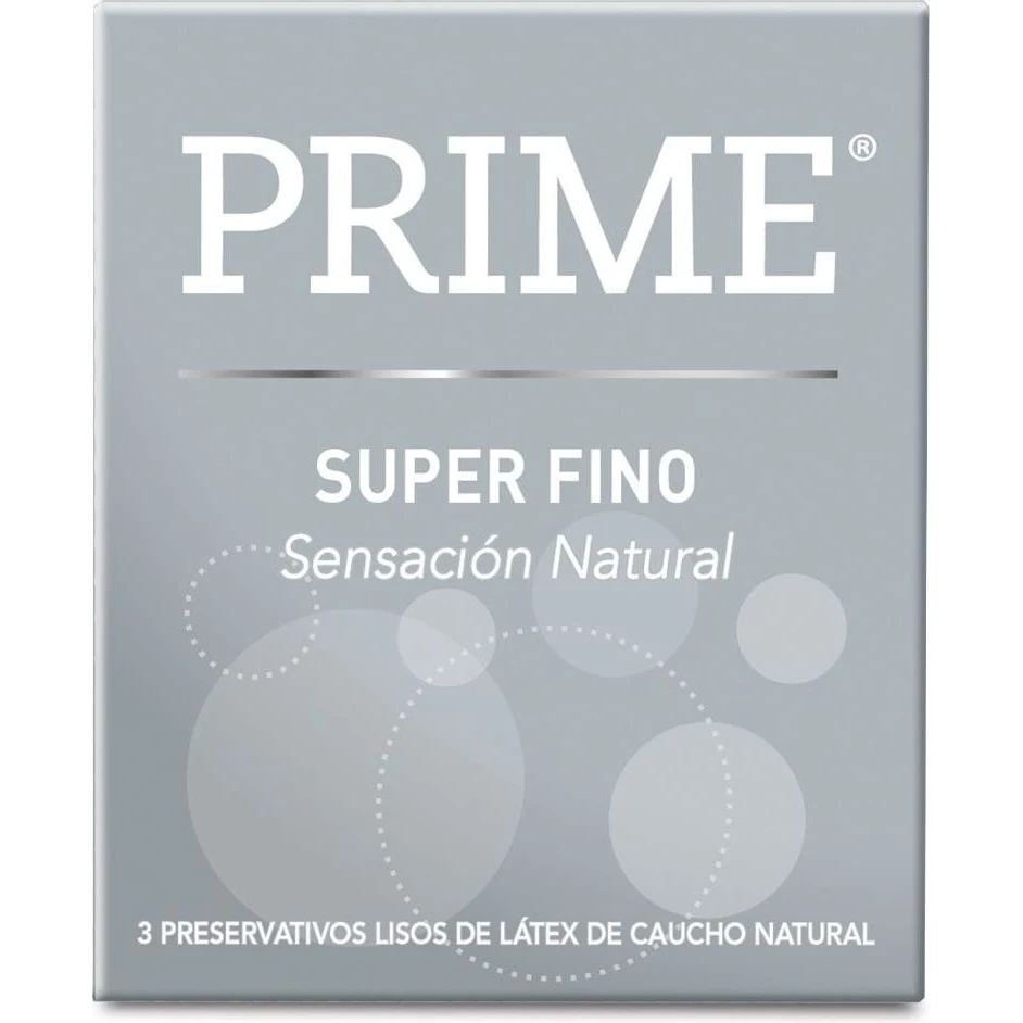 Preservativos Prime Super Fino x 3