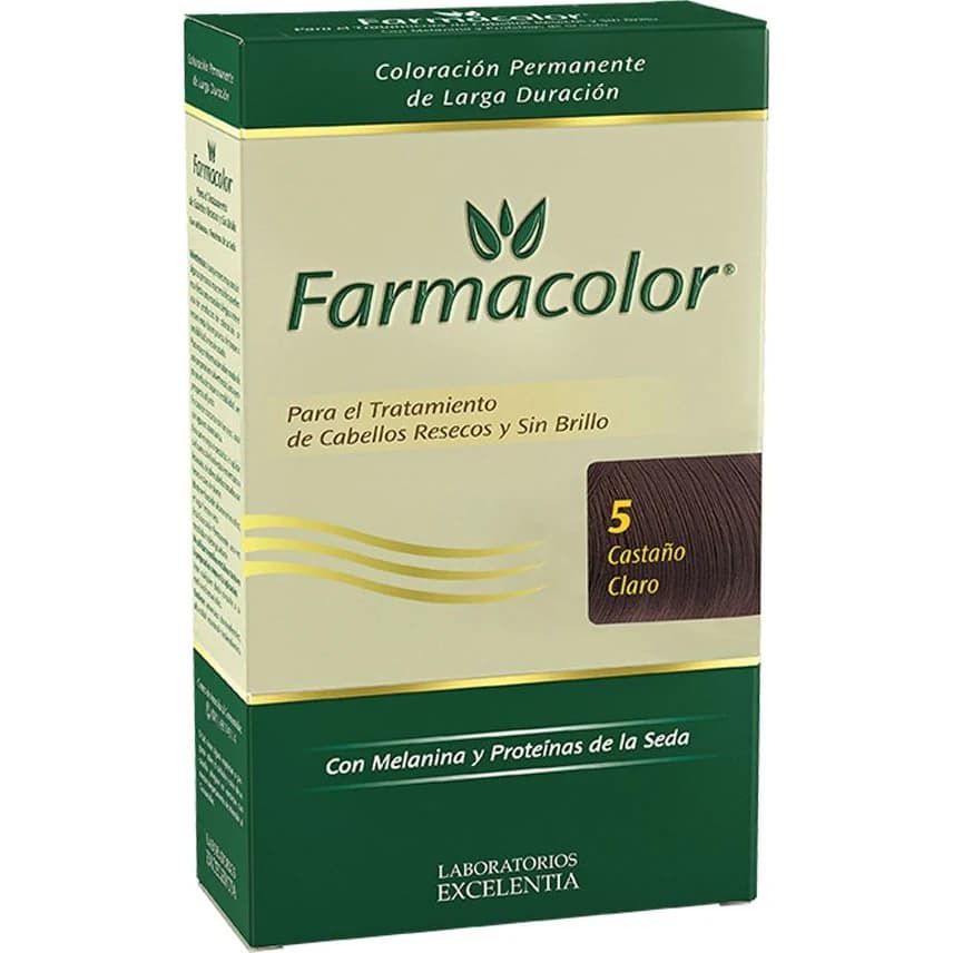Kit de Coloración Farmacolor Tono 5 Castaño Claro