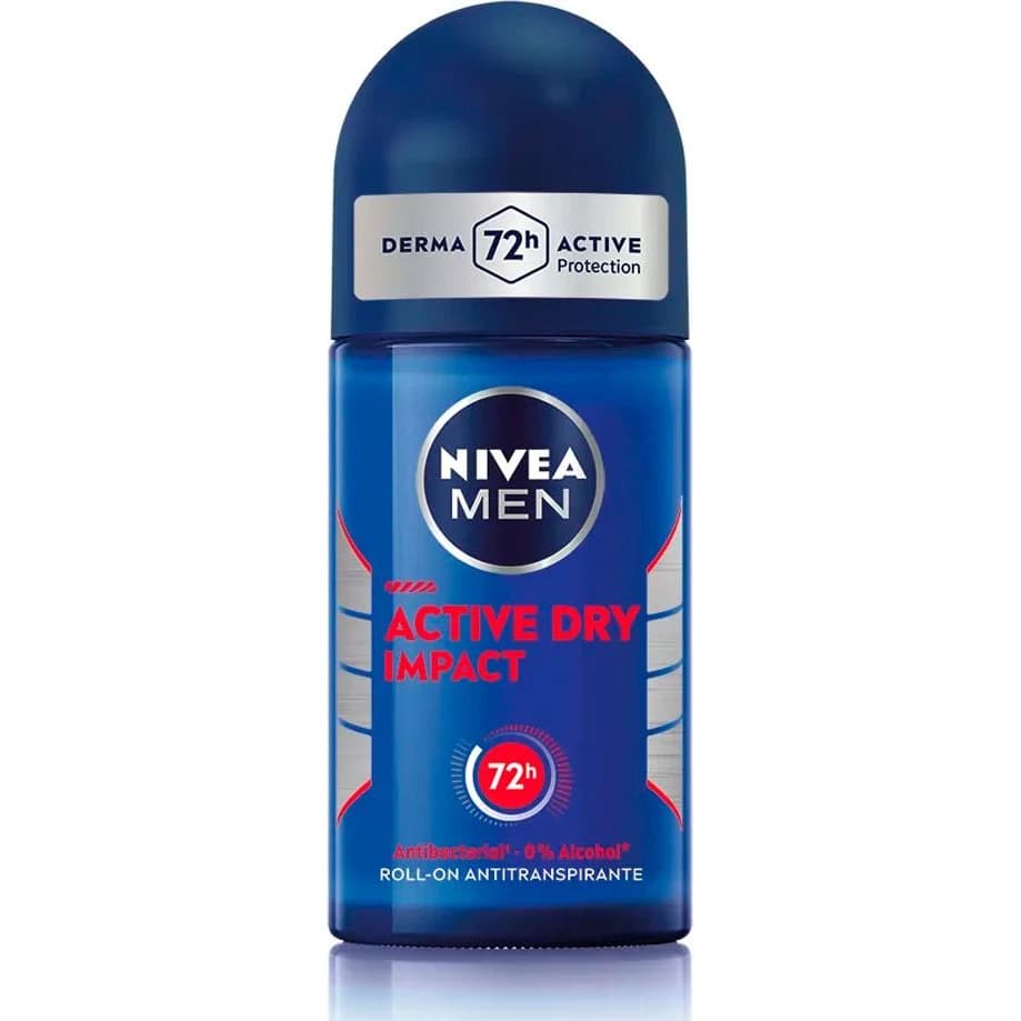 Desodorante Roll-On Nivea Men Dry Impact 50 ml