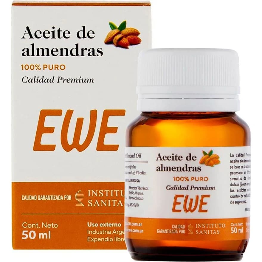 Aceite de Almendras Ewe Frasco 50 ml