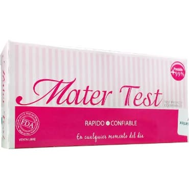 Test de Embarazo Mater x1
