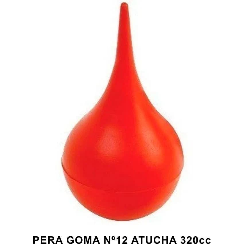 Pera de Goma para Enema Atucha N° 12