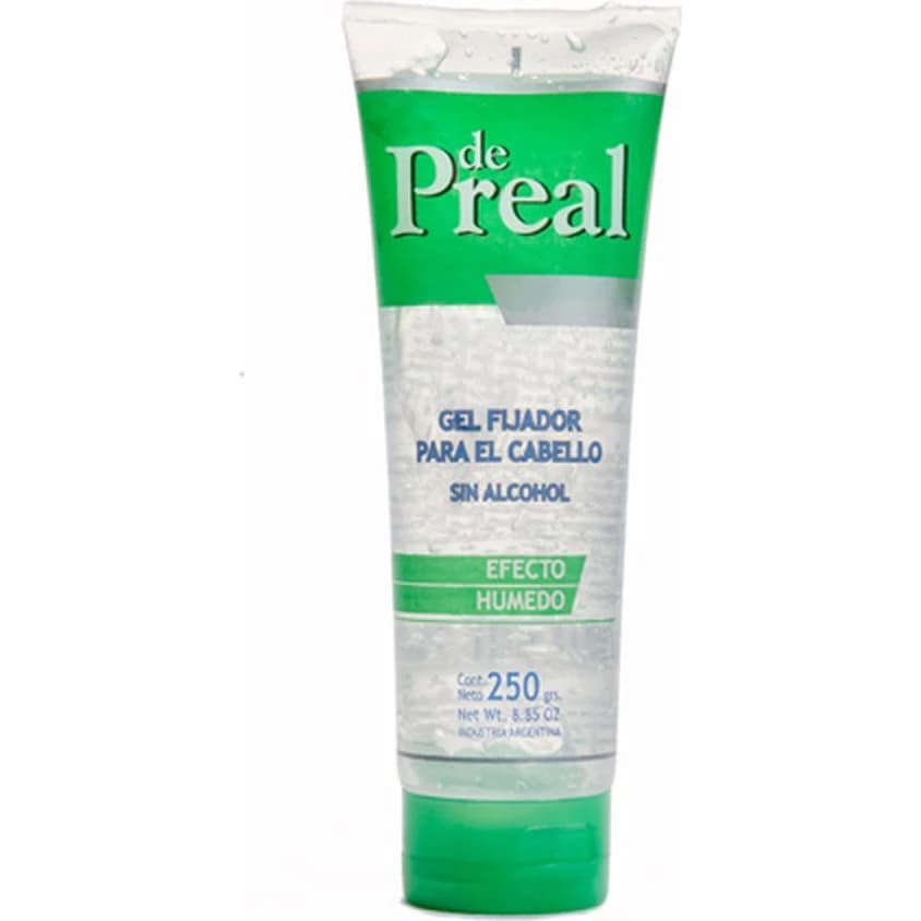 Gel Fijador Capilar Preal Verde Efecto Húmedo 250 g