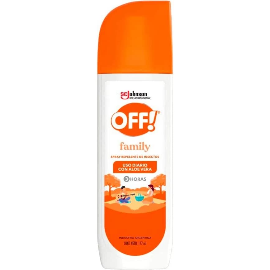Repelente en Spray OFF! Family 177 ml
