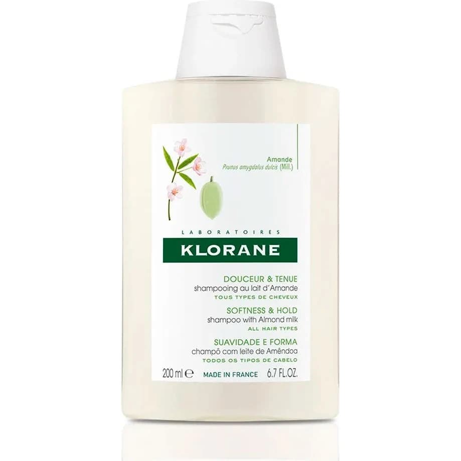 Shampoo Klorane Leche de Almendras 200 ml