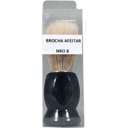 Brocha de Afeitar Jessamy Grande Mango Plástico Negro