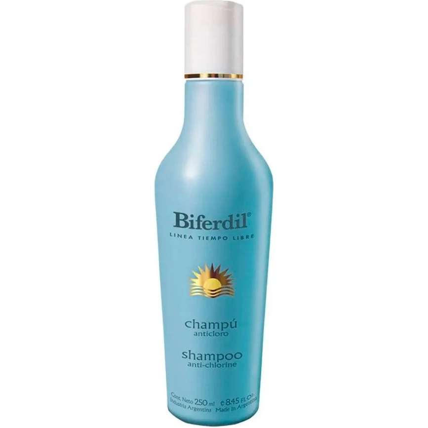 Shampoo Biferdil Tipo Libre Anticloro 250 ml