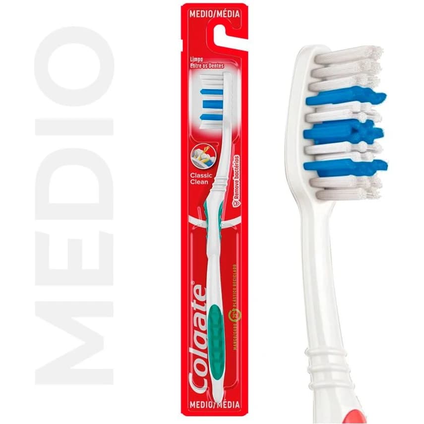 Cepillo de Dientes Colgate Clásico Adulto Medio