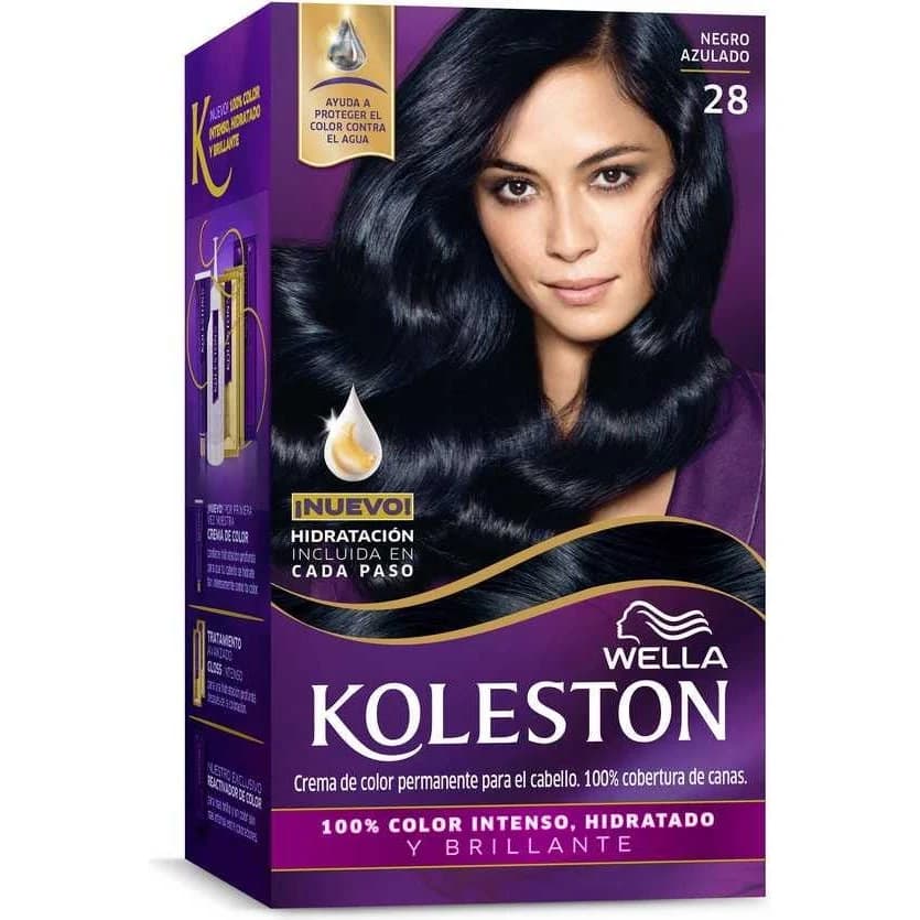 Kit de Coloración Koleston Tono 28 Negro Azul