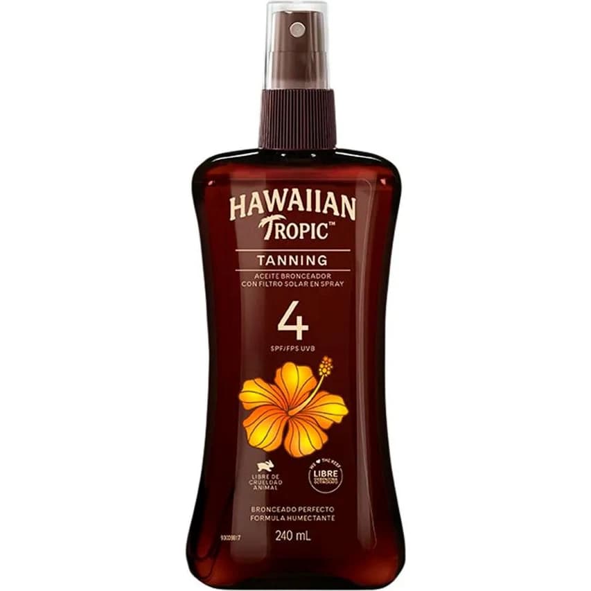 Aceite Bronceador Hawaiian Tropic FPS 4 240 ml