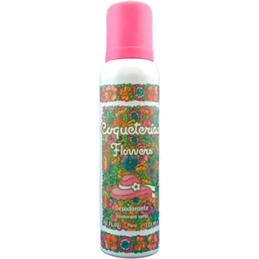 Desodorante Coqueterías Flowers 123 ml