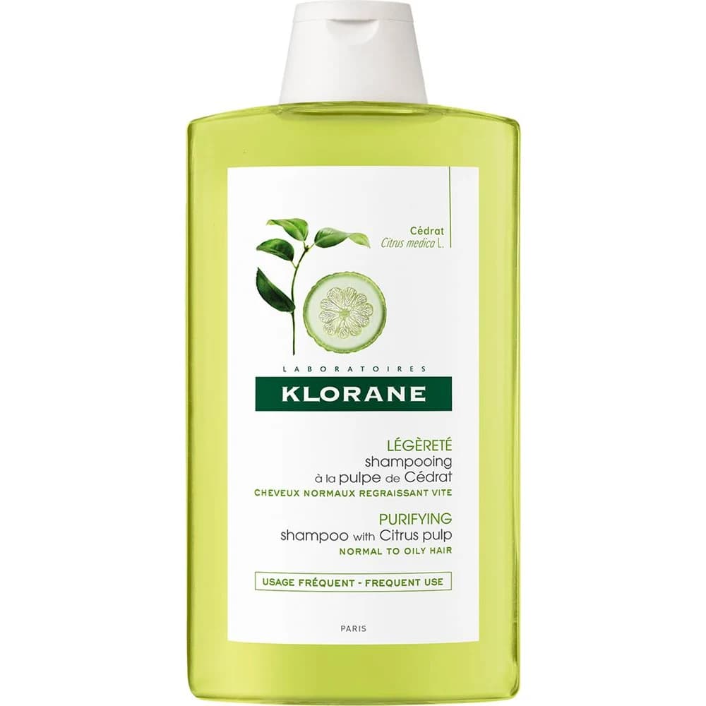 Shampoo Klorane Cédrat Brillo 400 ml