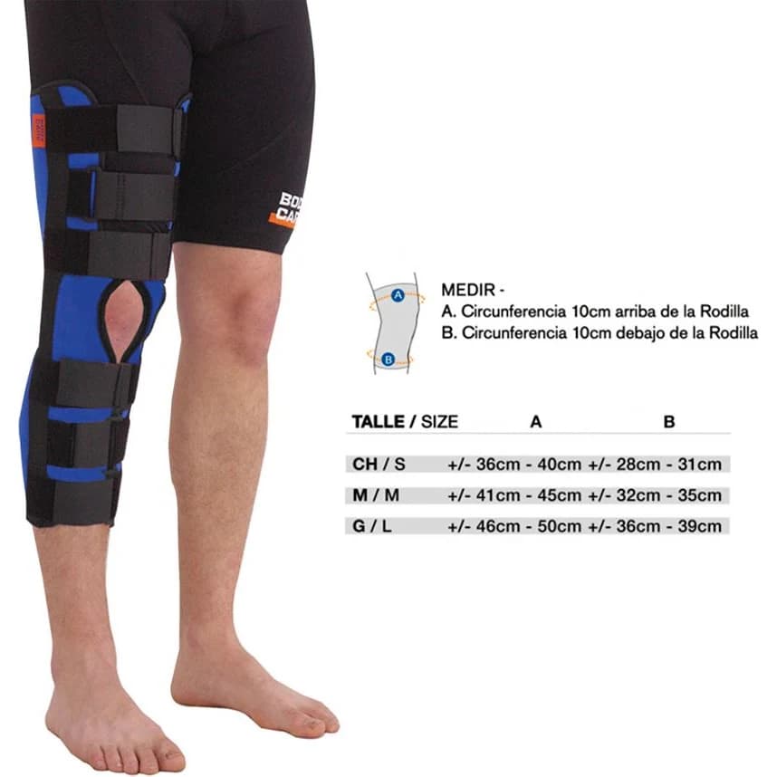 Inmovilizador de Rodilla Body Care Neoprene Talle 2